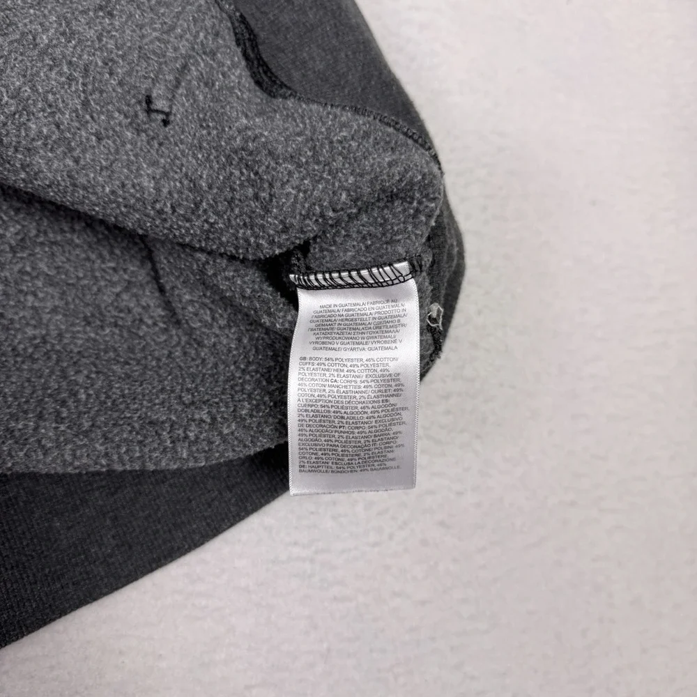 The North Face Gray Pullover Hoodie Men's L A7V9B Flat World Solutions‎